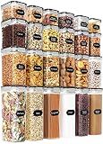 PRAKI Airtight Food Storage Containers Set with Lids - 24 PCS, BPA Free