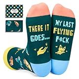 Funny Socks for Women - Novelty Butterfly Gifts for Men, Crazy Socks for Butterfly Lovers