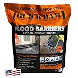 Quick Dam Water Activated 5ft Flood Barrier, Pack of 2
