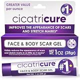 Cicatricure Advanced Scar Gel, Proven Results in 2 Weeks, 1 oz (28 g)