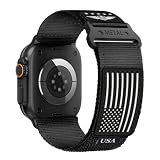 Rugged Nylon for Apple Watch Ultra 2/Ultra 3 Band 49mm 46mm 45mm 44mm Men
