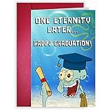 LoLoud Graduation Card, Funny Congrats Grad Card for Kindergarten Preschool 5th Graduation High School College Students PHD