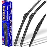 3 Wipers Fits Honda Odyssey 2005-2024 Wiper Blades