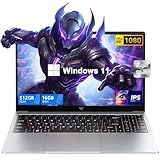 KAIGERR 2025 Laptop, Laptop Computer with Intel Twin Lake N150 Processor(Up to 3.6GHz), 16GB DDR4 512GB SSD Windows 11 Laptop, 15.6" IPS 1080P, USB3.2, Long Battery Life