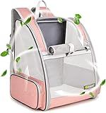 Texsens Innovative Traveler Bubble Backpack Pet Carriers for Cats and Dogs