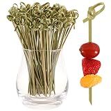 200 PCS Cocktail Picks, Fancy Toothpicks for Appetizers, Mini Food Sticks
