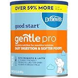 Good Start | Dr. Brown’s Gentle Pro, Baby Formula Powder for Sensitive Tummies, Easy Digestion & Softer Poops, Formula with Probiotics, DHA, Allergen Lactose, Milk, Soy,Tree Nuts,Non-GMO,32 OZ, 1 Pack