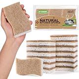 HOMEXCEL Kitchen Dish Sponges, 24 PK Non Scratch Natural Sponge for Dishes
