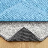 RUGPADUSA - Dual Surface - 8'x10' - 1/4" Thick - Felt + Rubber - Non-Slip Backing Rug Pad - Safe for All Floors