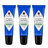 Jack Black Intense Therapy Lip Balm SPF 25, Natural Mint, 0.25 oz (3 Pack)