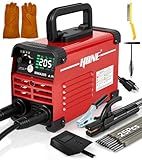HONE Stick Welder 110v, Upgraded 205Amp Mini Welding Machine with Lift Tig Welding, IGBT Inverter Arc Welder Machine 110v with Hot Start Arc Force Anti-Stick VRD for 1/16"-1/8" Rod, Include 25 Rods.