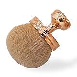 Extra Large Body Makeup Brush For Self Tanner, Self Tan Back Applicator, 74mm Wide-headed Kabuki Brush For Bronzers Blend Self Tanning Applicator, Oval Face Leg Makeup Brush With Drawstring Bag