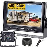 Yakry RV Backup Camera Plug and Play - No Delays 7" HD 1080P Reverse Camera
