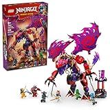 LEGO NINJAGO Thunderfang Dragon of Chaos Building Toy for Kids Ages 8+ - Dragon Rising Playset with 6 Minifigures and Poseable Dragon Figure - Birthday Gift Idea for Boys and Girls - 71832