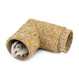 Niteangel Creative & Composable Hamster Tunnel - DIY & Build Unique Tube Burrow as Hideout for Small Sized Animals Like Hamsters Mouse Gerbils Mice (Corner)