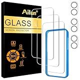 Ailun 3 Pack Screen Protector for iPhone 16 Plus [6.7 inch] + 3 Pack Camera Lens Protector with Installation Frame,Case Friendly Tempered Glass Film,[9H Hardness][Not for iPhone 16e/16/16 Pro/Pro Max]