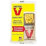 Victor Easy Set Mouse Traps (Pack of 12)
