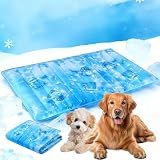 Dog Cooling Mat, Double-Sided Water-Resistant Pet Cooling Pad 47.5”x29.5”
