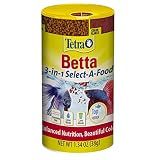 Tetra BettaMin Select-A-Food Variety Pack for Betta Fish, 1.34 oz