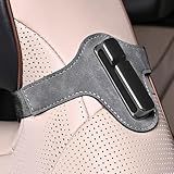 Berfi Life Seat Belt Adjuster & Holder for Adults, Car Seat Belt Clip for Easy Reach, Seatbelt Guide Grabber, Fits Sports Seats with Headrest Gap or Hole