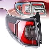 Lochnchn Tail Lights Compatible with GMC Acadia 2013-2016 Acadia Limited 2017 Rear LED Taillights Assembly Left Driver Side Tail Lamp Replace 84051375-PFM.Not Include Bulb