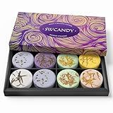 Shower Steamers Aromatherapy Birthday Gifts for Women - SWCANDY 8 Pcs Stocking Stuffers White Elephant Gifts for Adults Mom Men Teen Self Care with Natural Essential Oils Relaxation Home SPA Christmas