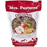 Mrs Pastures Cookies and Treats for Horses - Premium Horse Treats - Made with Apples, Oats, and Rolled Barley - Preservative Free - All Natural Ingredients - No Corn or Soy - Made in USA - (5lb Bag)