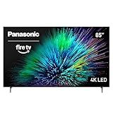 Panasonic W70 Series (2025 Model) 85" LED 4K Ultra HD Smart Fire TV, Press & Ask Alexa, Apple AirPlay, HDR10+, HDMI 2.1, and Bluetooth Support - 85W70BP