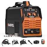 FEMEROL MIG Welder 110V 4 in 1 Multiprocess Welding Machine 135A Gas/Gasless Flux Core MIG Welder/Lift TIG/Stick With Synergy IGBT Inverter