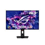 ASUS ROG Strix 27” OLED Gaming Monitor (XG27AQDMGR) - 27-inch (26.5-inch viewable) 1440p TrueBlack Glossy, 240 Hz, Neo Proximity Sensor, OLED Care Pro, ELMB, DisplayWidget Center