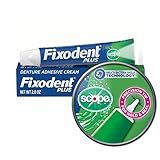 Fixodent Plus Scope Precision Hold & Seal Adhesive Cream, 2 oz (Packaging May Vary)