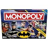 Monopoly Batman Edition Board Game | Monopoly Game for Batman Fans | Ages 8 and Up | 2 to 4 Players | Family Games | Strategy Games for Kids and Adults (Amazon Exclusive)