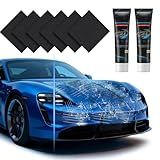 Huotwoe Nano Sparkle Cloth Car Scratch Remover Nano Magic Cloth Scratch Repair Kit for Universal Vehicles Paint Scratch Repair Solution to Erase Minor Blemishes & Vehicle Scuffs