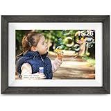 Frameo Digital Photo Frame,10.1 Inch WiFi Smart Digital Picture Frame with HD IPS Touch Screen,Auto-Rotate,Send Pictures from Anywhere via Frameo APP,Gifts for Mom