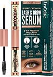 Organic Castor Oil Lash Serum for Eyelash Growth Serum and Eyebrow Growth