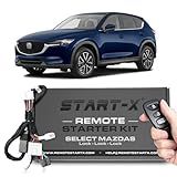 Start-X Remote Starter Kit for Mazda 3 (2014-18), Mazda 6 (2014-21), Mazda CX-3 (2016-22), Mazda CX-5 (2013-25), Mazda CX-9 (2016-23), and Mazda MX-5 Miata (2016-23) | Plug N Play | Lock 3X