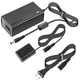 Kimaru NP-FZ100 Dummy Battery AC Power Adapter Kit for Sony Alpha FX3 FX30 ZV-E10II A6600 A6700 ZV-E1 A7CII A7IV A7III A7C A7CR A7RIII A7RIV A7RV A7SIII A1 A9 A9II Cameras