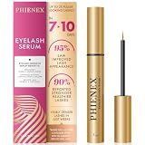 PHIENEX 2026 New Version Lash Serum for Eyelash Growth – 7-Day Visible Results, Vegan & Hormone-Free, Botanical Peptide Complex for Longer, Fuller & Thicker Lashes – Gentle for Sensitive Eyes (Pink)