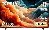 TOSHIBA 75" Class M450 Series QLED 4K UHD Smart Fire TV, Voice Remote with Alexa, Stream Live TV Without Cable