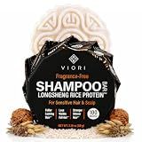 Viori Native Essence Shampoo Bar Made with Rice Water - Handcrafted All Natural Shampoo Bars - Sulfate Free