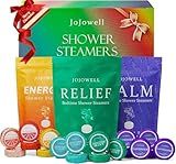 JoJowell Shower Steamers Aromatherapy - 18 Pack Birthday Gifts for Women, Self Care, Christmas Gifts Stocking Stuffers for Adults, Women, Men, Mom, Teens, White Elephant, Relaxation Home SPA