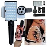 Phone Shoot Selfie Light,Polarizing CPL Filter,Clip Fill Light CPL Polarized Lens Adjust Brightness Removing Reflective Photographic Video Light for Tattoo Art, Food,Jewelry Shooting