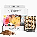 Atlas Coffee Club World of Coffee Discovery Set - Gourmet Coffee Gift Sampler - 4-Pack Variety Box of the World’s Best Single Origin Coffees - Freshly Ground Coffee
