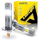 AUXITO H1 Bulbs 6500K White 90,000LM H1LL Lighting Conversion Kit,2PCS
