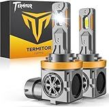 Termitor Latest H11/H9 Light Bulbs, 70,000LM Brightness, 6500K Cool White, 1:1 Halogen Size H11 Off-road Exterior Light Bulbs, Plug-N-Play, No Adapter Required,IP68 Waterproof, Pack of 2