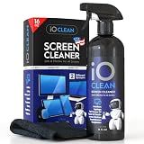 iO CLEAN (16 fl. oz Screen Cleaner Spray – Best Large Cleaning Kit