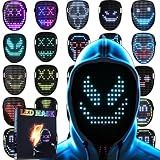 JDBMAOYE LED Light Up Mask with Gesture Sensing,Perfect Gifts for Teen Boys