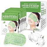 16 Packs Steam Eye Masks for Dry Eyes, Self Heating Warm Compress for Eyes Fatigue & Puffiness Relief, Disposable Heated Eye Mask Travel Essentials, Spa Relaxation Set for Women Christmas, Unscented