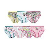 Disney Girls Minnie Mouse Underwear Multipacks With Assorted Prints In Sizes 2/3t, 4t, 4, 6, 8 And 10 Briefs, 7-pack 100% Combed Cotton With Classic Print, 2-3T US