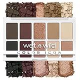 wet n wild Color Icon 10-Pan Eyeshadow Makeup Palette, Brown Nude Awakening, Long Lasting, Shimmer, Metallic, Glittery, Matte, Rich Smooth Pigment, Cruelty Free